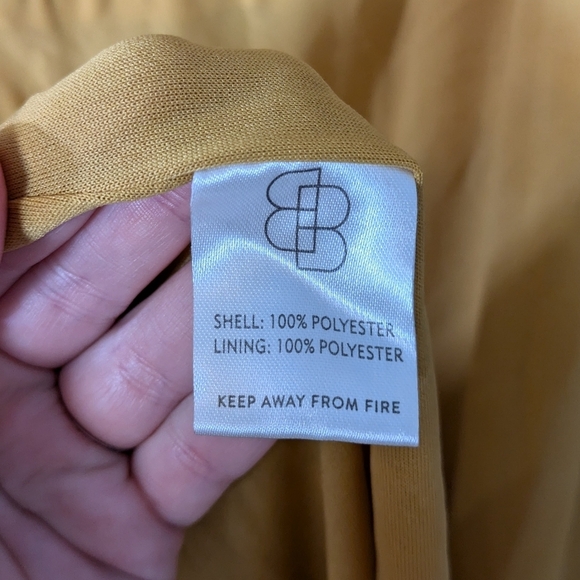 Baltic Born Ivy Maxi Length Mustard Yellow Flowy Wrap Dress Size XXXL / 3XL - Picture 10 of 12